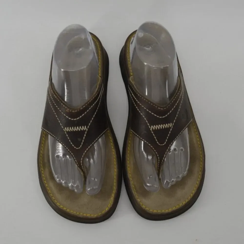 Dr Martens Thong Sandals Leather Men's Flip Flop 5A54 Size 7